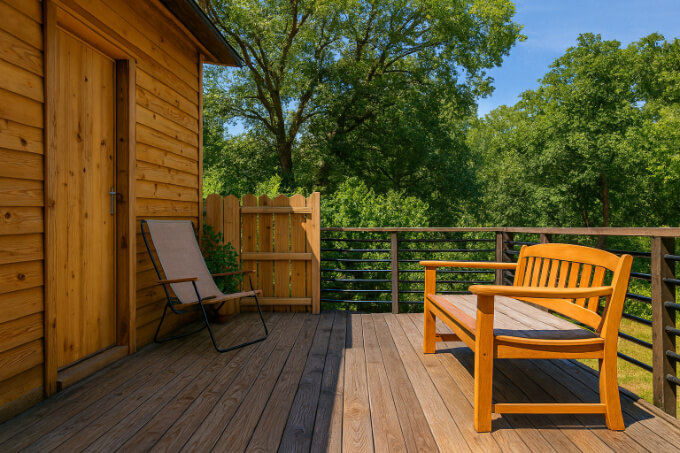 Comparatif terrasse bois pin maritime vs douglas – rendu et durabilité en extérieur